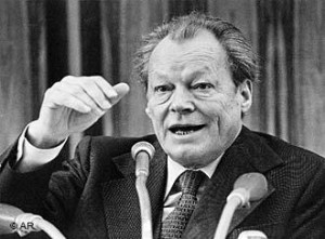 Willy Brandt. Foto: Reprodução.