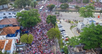 #EleNão: a tag que uniu as mulheres contra Bolsonaro nas redes e nas ruas Foto: Ernesto de Carvalho