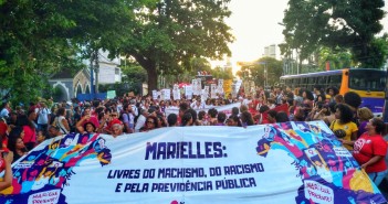 Cinco repórteres da Marco Zero narram suas experiências nas manifestações do 8M 8 de março no Recife