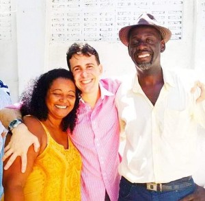 Dalva, Carraly e Marcelo. Foto: Arquivo pessoal