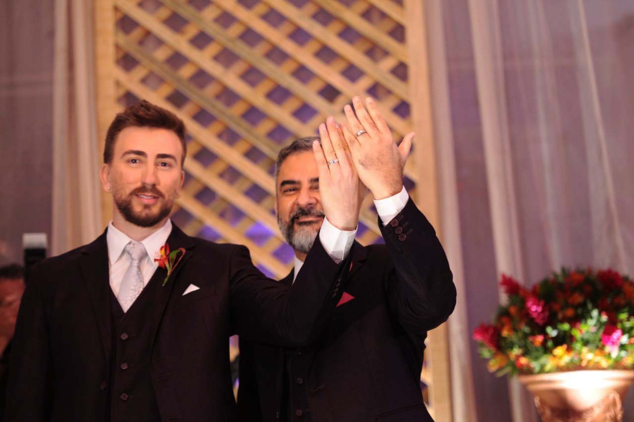 casamento de Ruskin Fernandes Marinho de Freitas e Klécio Fernandes Marinho de Freitas