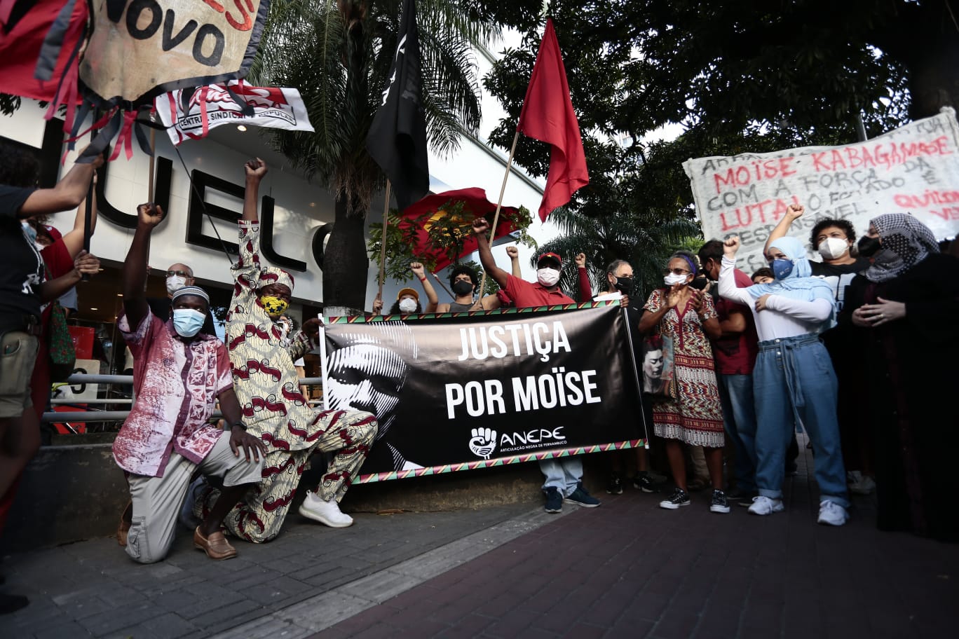 Protesto por Justiça para os assassinos do congolês Moïse Kabagambe