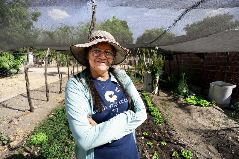 Agricultora Vanusa Vieira de Lima